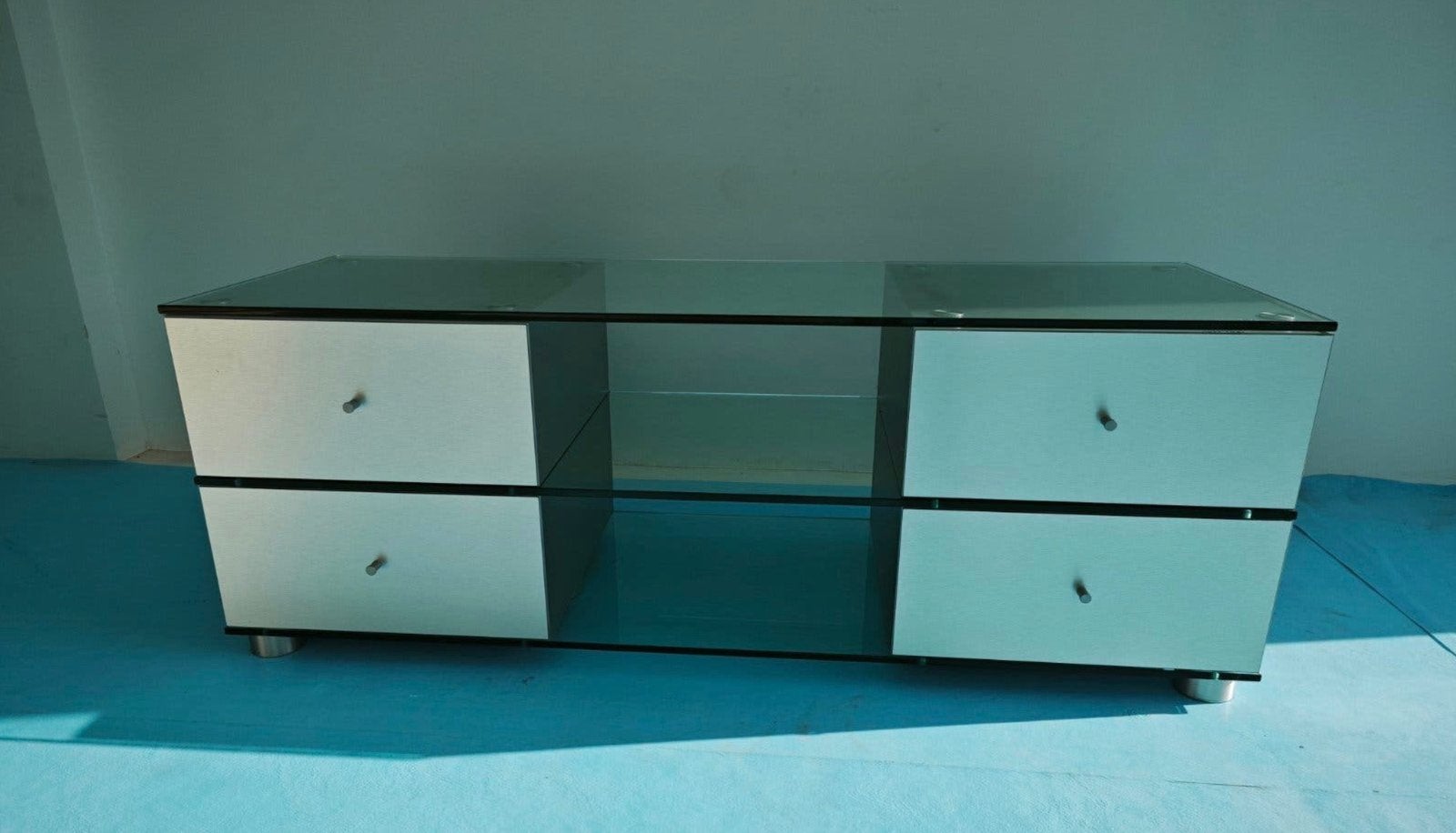 Spectral meubel 4x lades met softclose / Dressoir / TVmeubel, Ophalen, 150 tot 200 cm, Met lade(s), 50 tot 75 cm