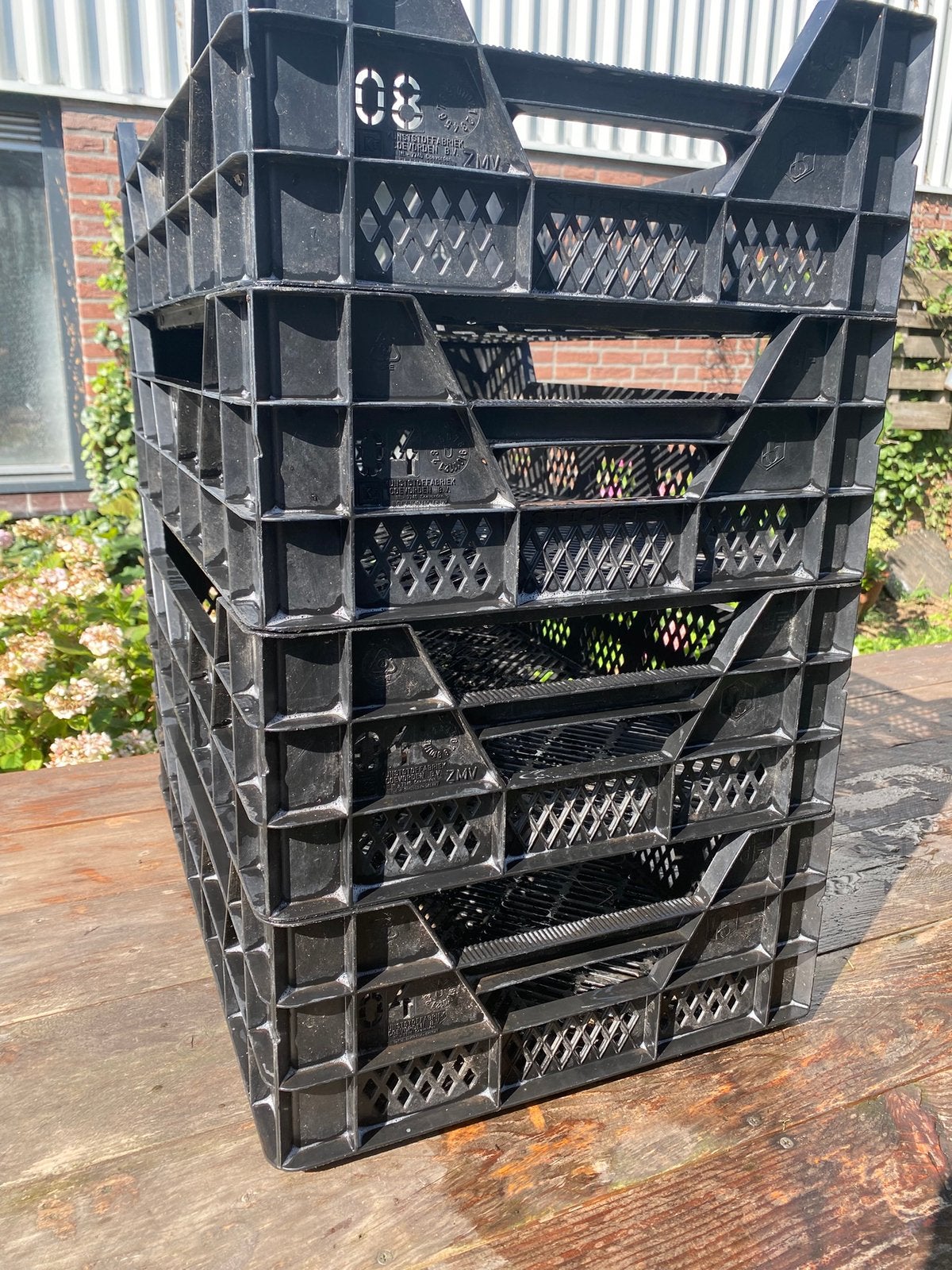 Stevige kratten, Ophalen, Gebruikt, 40 tot 60 cm, 50 tot 75 cm
