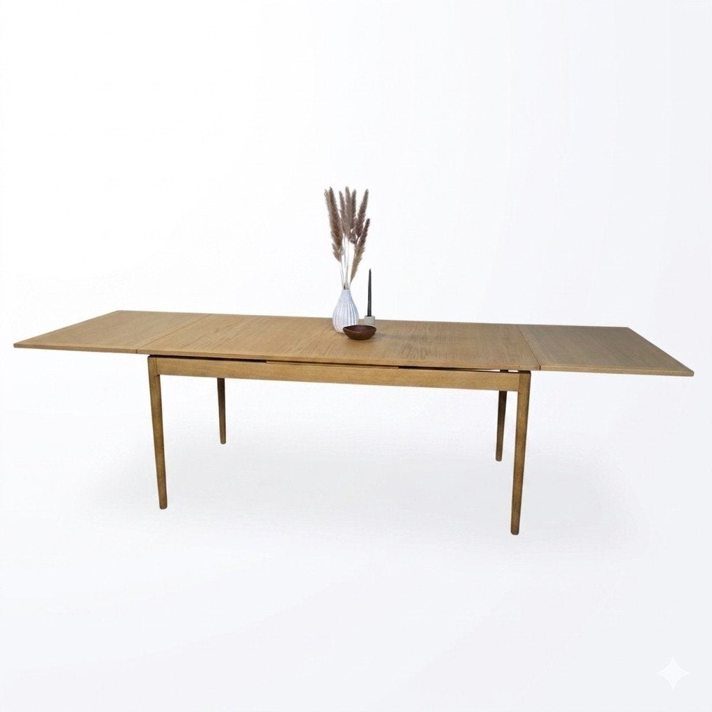 Slagelse XXL Vintage jaren 60 verlengbare Deense eettafel