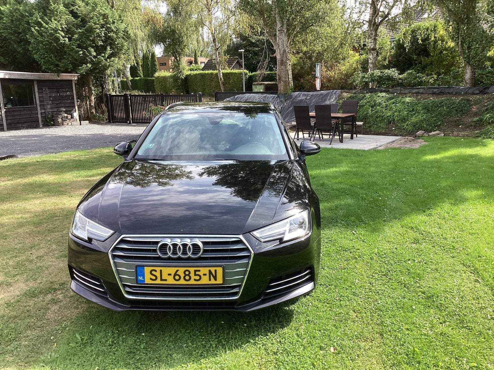 Audi A4 2.0 Tfsi Ultra 140KW AV S-t7 2017 Zwart, Auto's, Audi, 1984 cc, 1435 kg, A4, Zwart