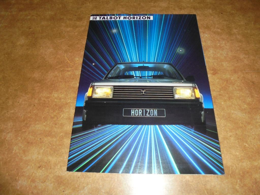 brochure Talbot Horizon  1984, Boeken, Auto's | Folders en Tijdschriften, Ophalen of Verzenden, Zo goed als nieuw, Overige merken
