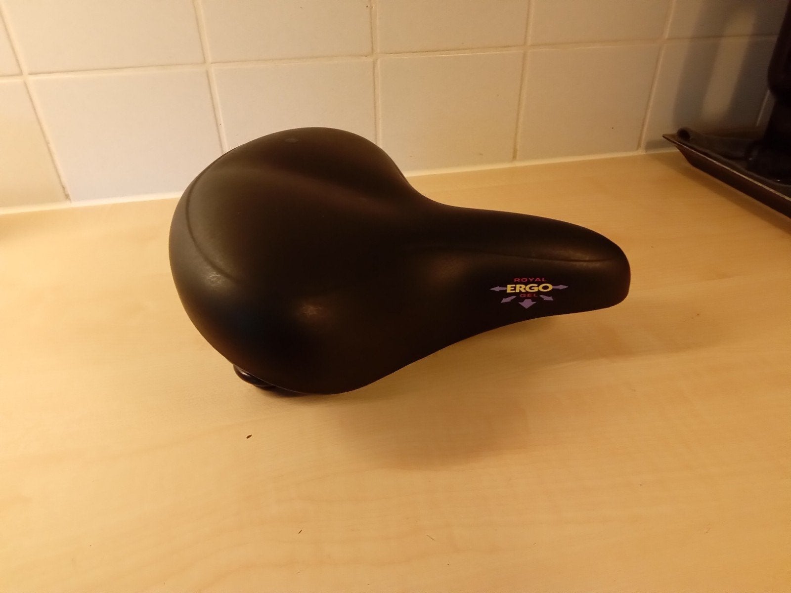 Selle Royal Royal Ergo fietszadel met vering, Ophalen, Elektrische fiets, Gebruikt, Kunststof