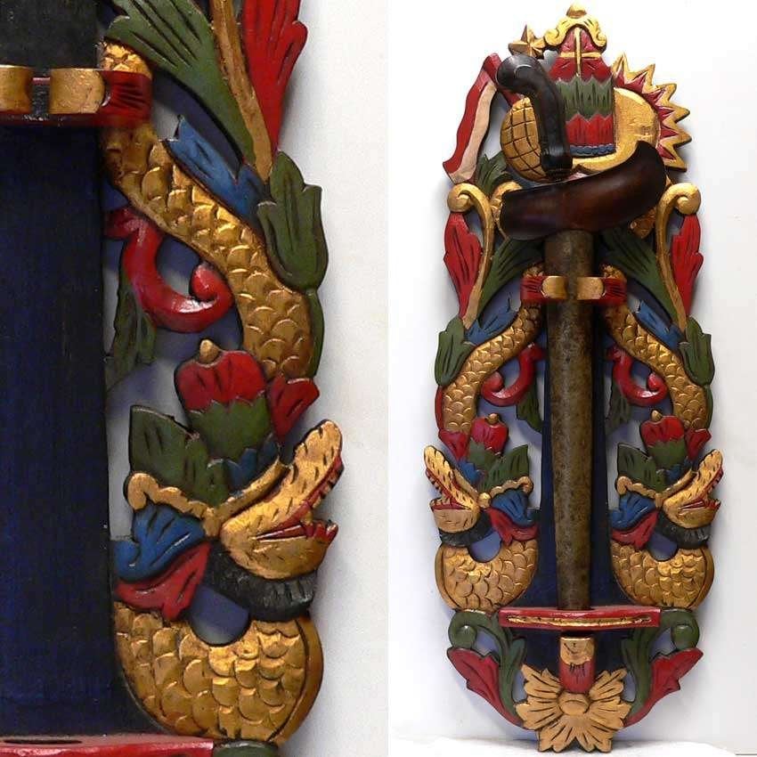 Keris houder Blawong Kraton Solo Sungging Java Naga AC6 Kris