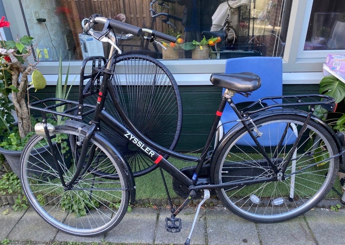 Zyssler Damesfiets met Voordrager - Zo goed als nieuw, Ophalen of Verzenden, Zo goed als nieuw, Overige merken