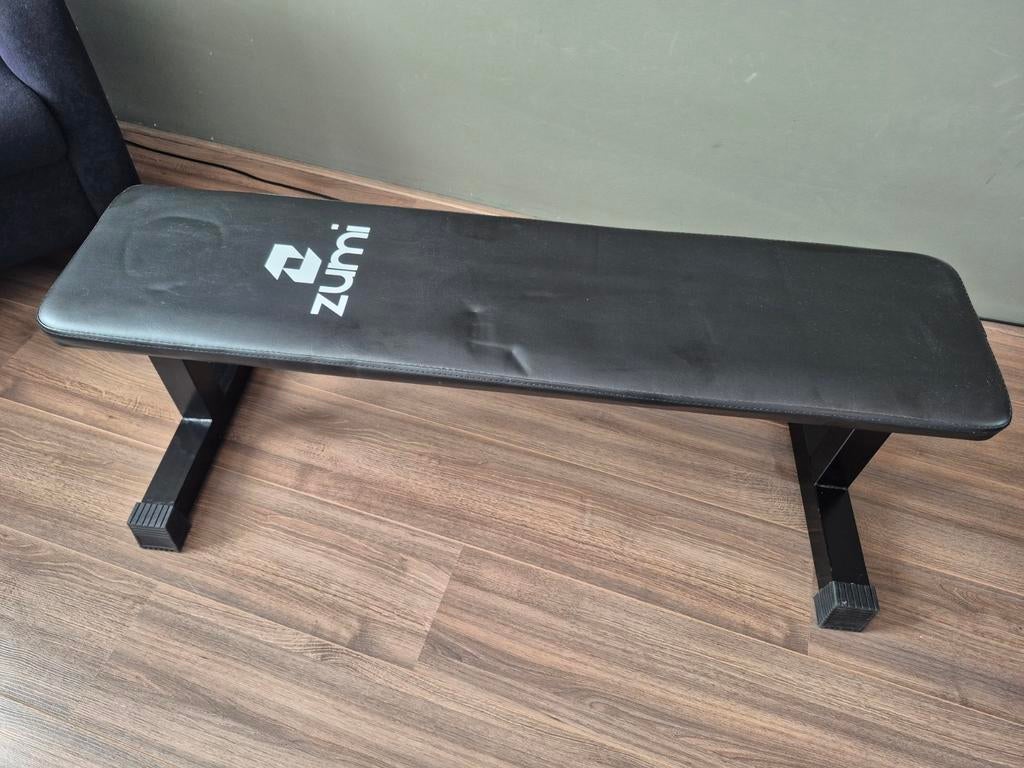 Buikspierbankje, zwart, merk Zumi, Ophalen, Nieuw, Benen, Fitnessbank