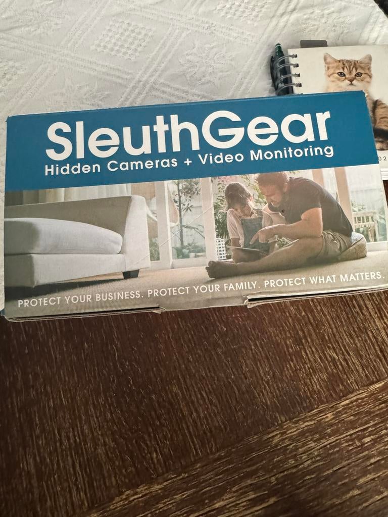 SleuthGear verborgen camera, Ophalen of Verzenden, 8mm, Overige typen