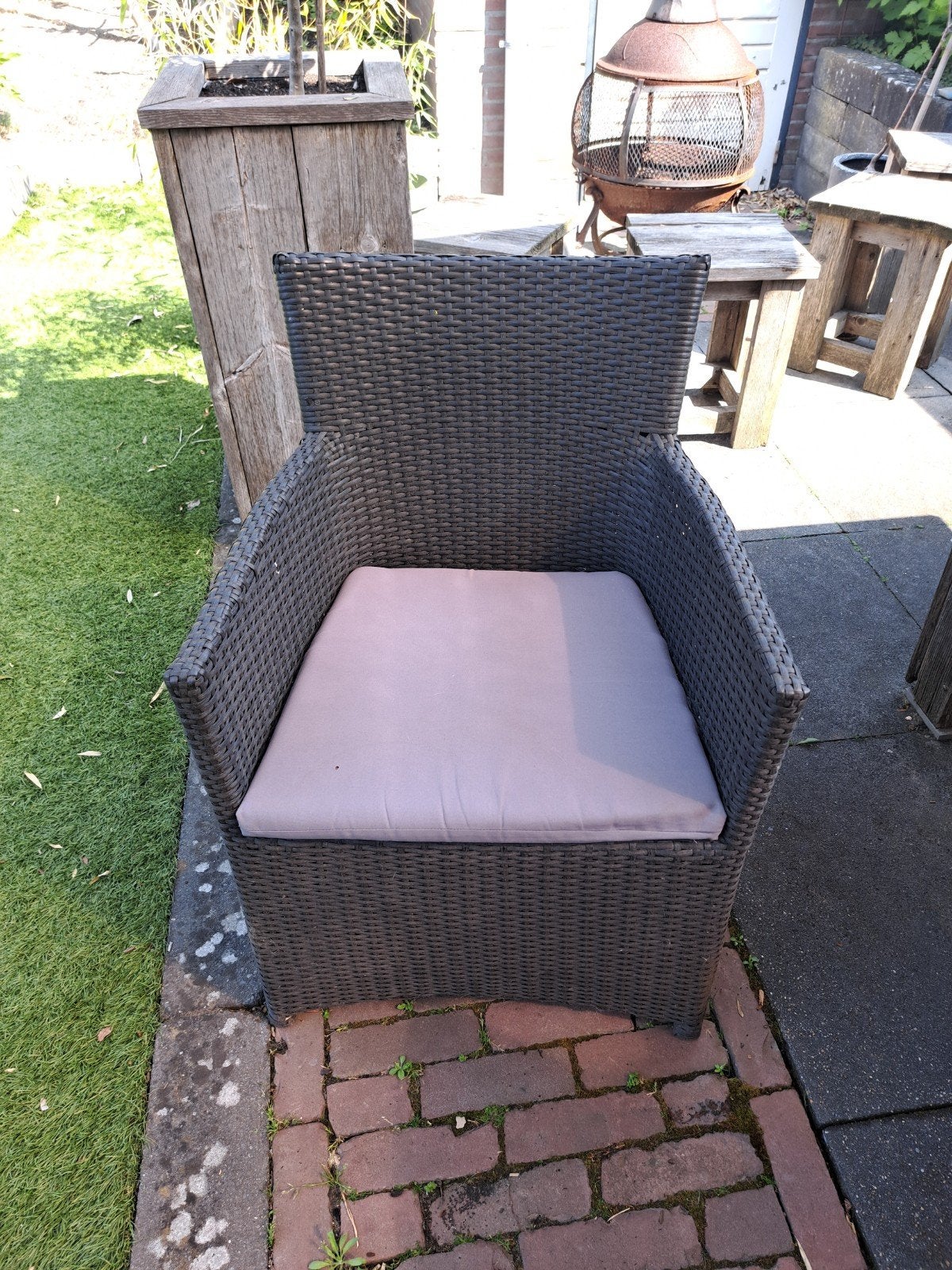 Royal Patio 6-delige set tuinstoelen, Ophalen, Gebruikt