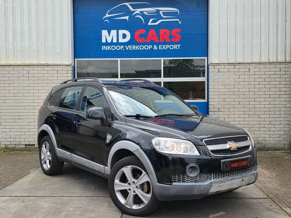 Chevrolet Captiva 2.0 VCDI Style GRIJS KENTEKEN/NAP/TREKHAAK, Gebruikt, Zwart, 4 cilinders, Chevrolet