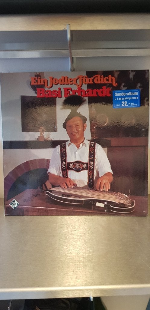 Basi Erhardt-Ein jodler fur dich proefpersing (Z222-187)2lp, Ophalen of Verzenden, Zo goed als nieuw, Overige formaten