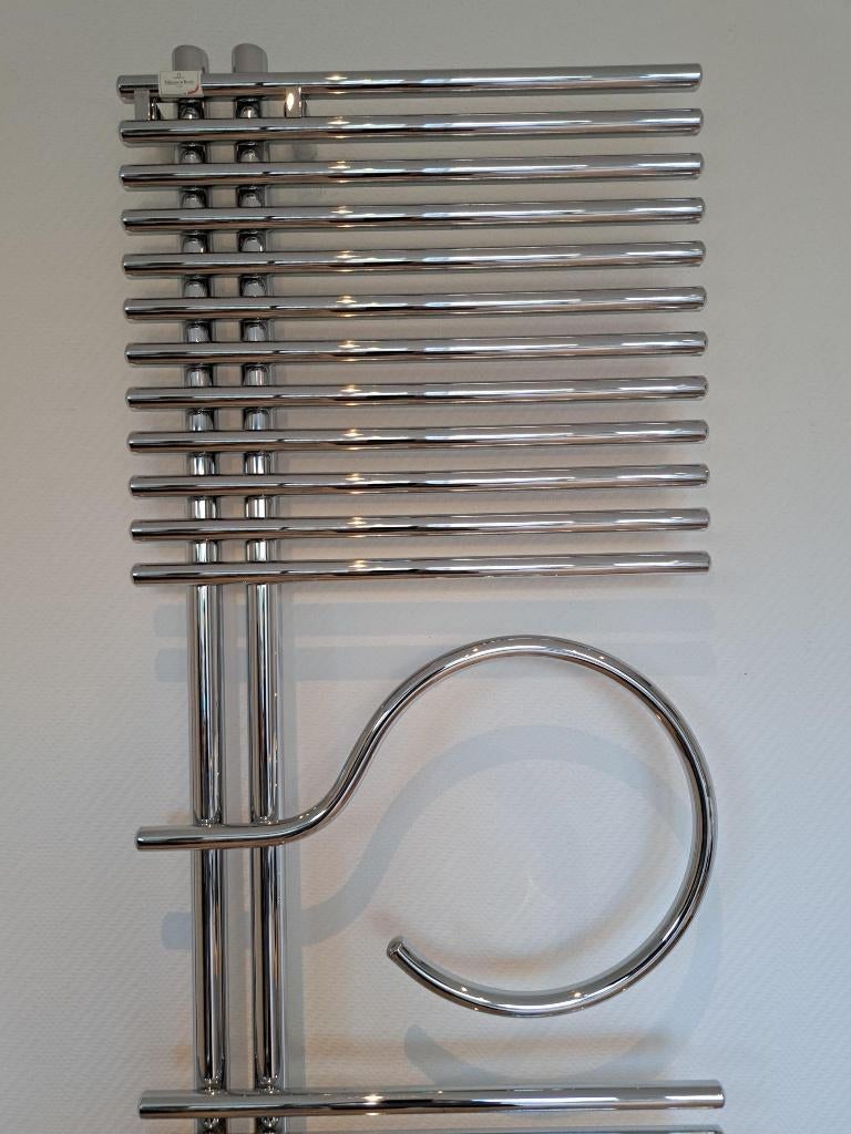 Design radiator in chroom, Special model, Doe-het-zelf en Verbouw, Ophalen, Radiator, Nieuw, Minder dan 60 cm