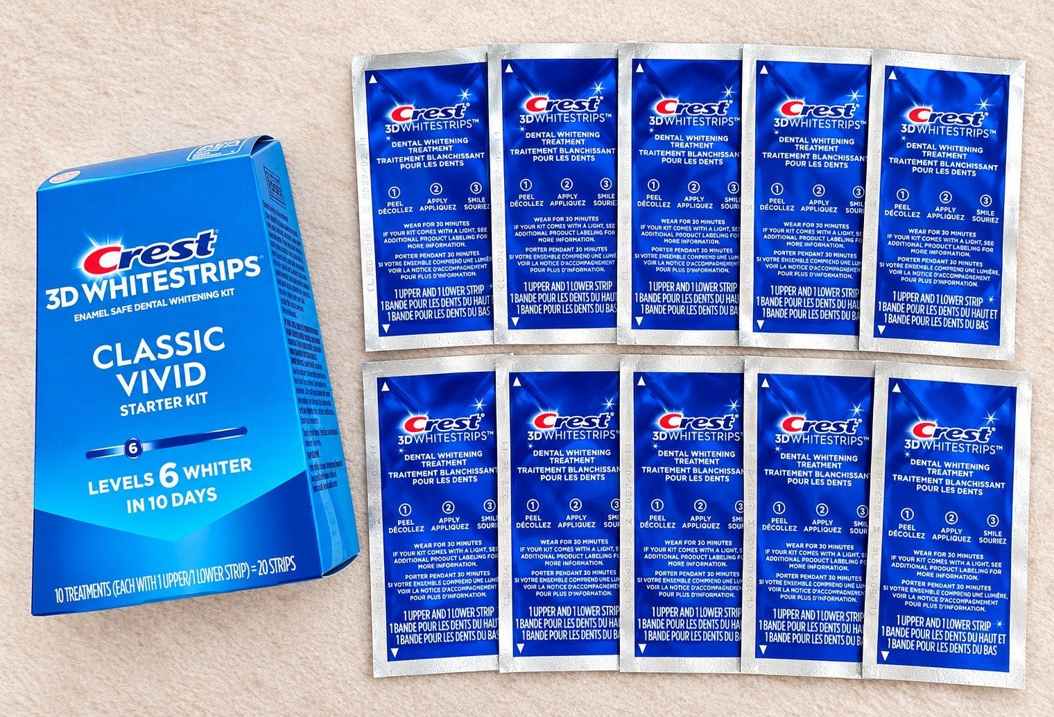 Crest 3D Whitestrips Starter Kit, Ophalen of Verzenden, Nieuw, Overige typen