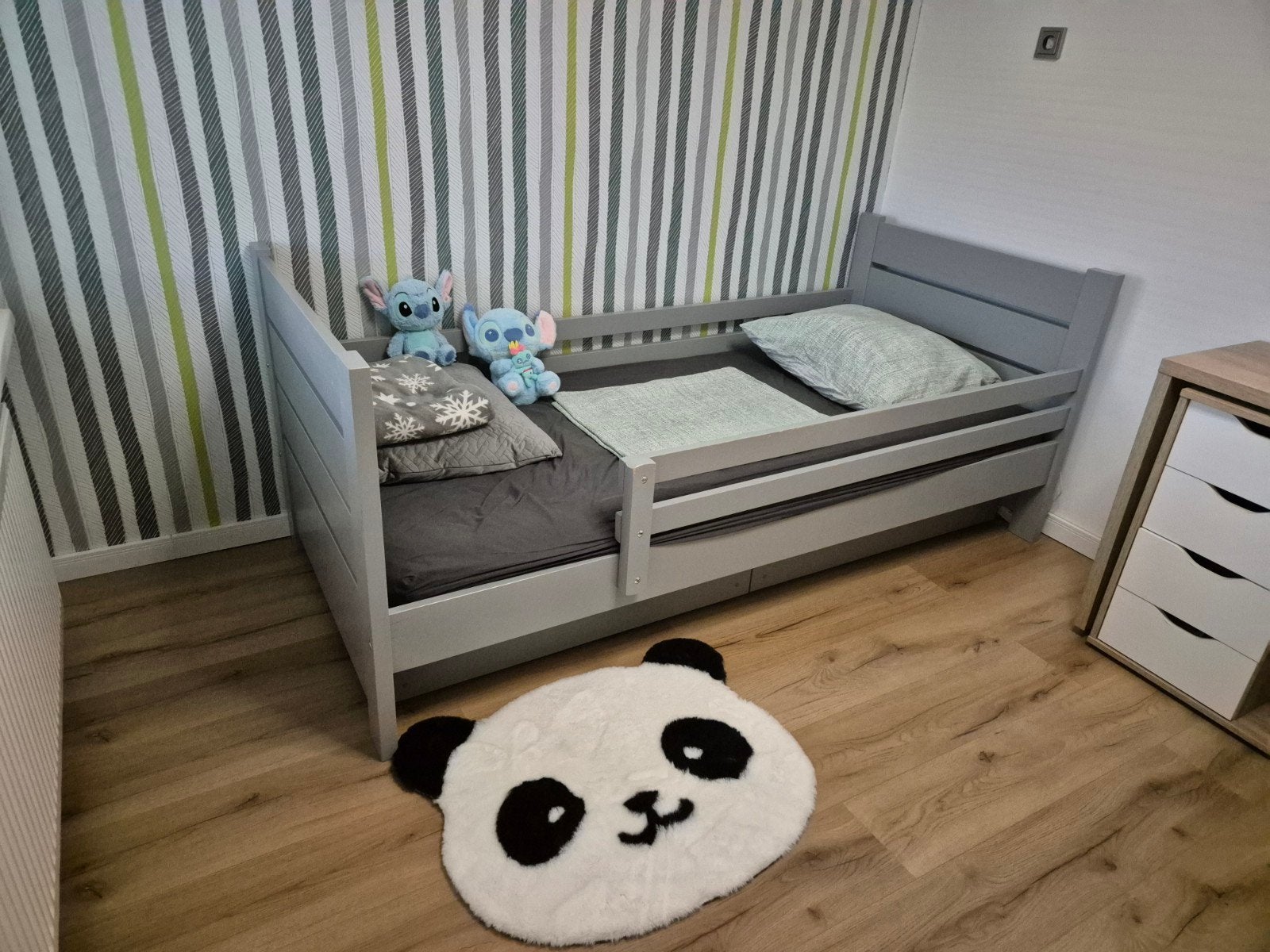 Rockwood Milly bed 90x200 met opberglades, Ophalen, 90 cm, Eenpersoons, Zo goed als nieuw