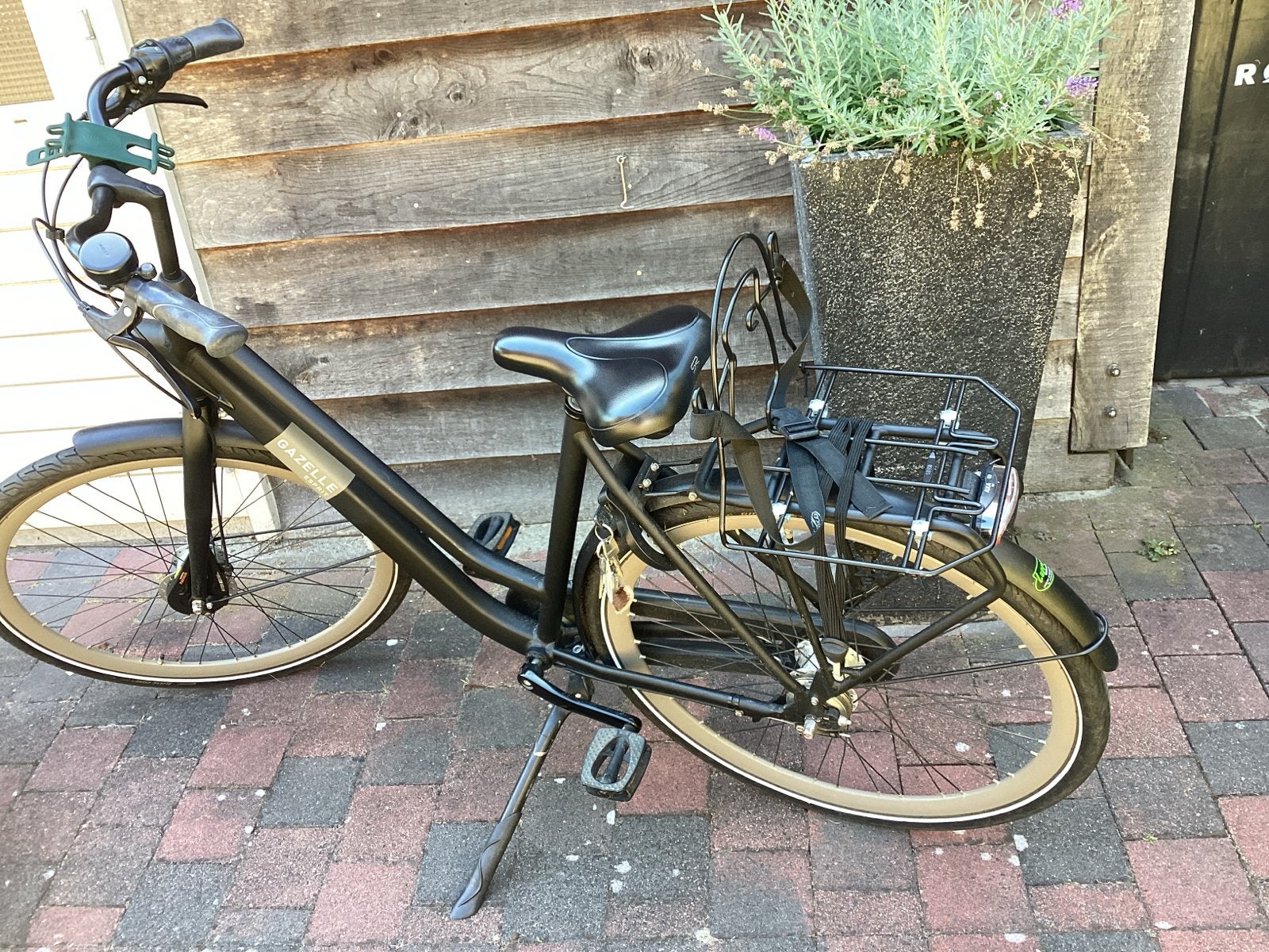 Gazelle Esprit damesfiets D54 zwart Zo goed als nieuw, Ophalen, Velgrem, Gazelle, 53 tot 56 cm
