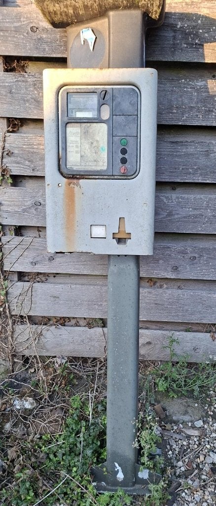 Oude Parkeermeter - Decoratief object, Ophalen, Gebruikt, Gebruiksvoorwerp, Onbekend