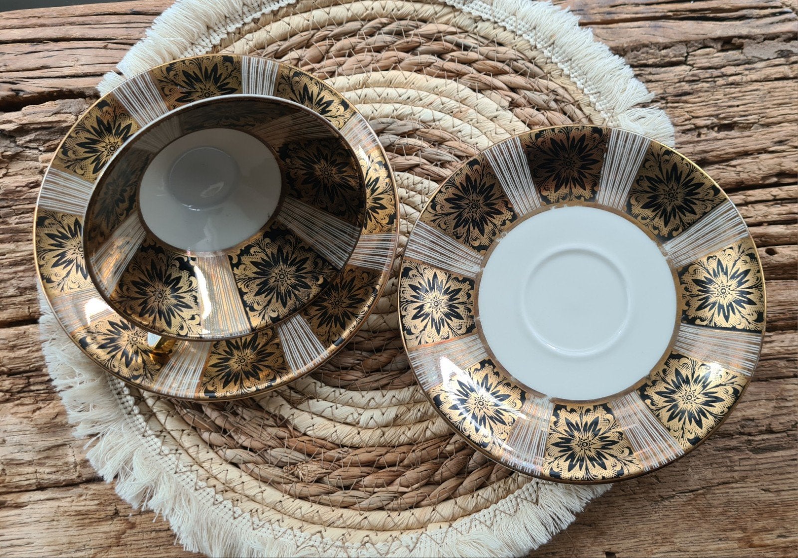 Vintage Winterling Bavaria Germany kop en schotel set, Ophalen of Verzenden