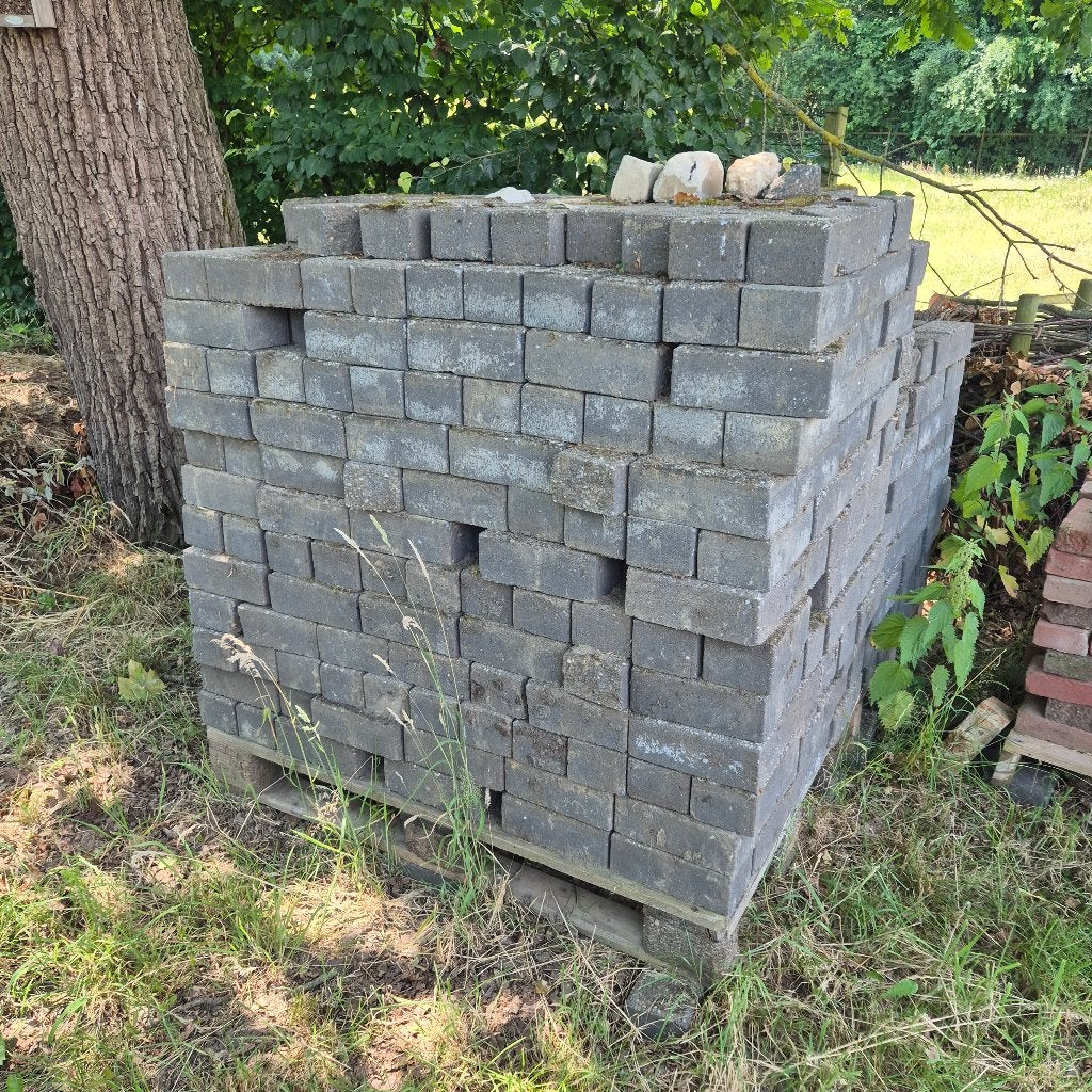 Betonklinkers, Ophalen, Gebruikt, Klinkers, 10 m² of meer