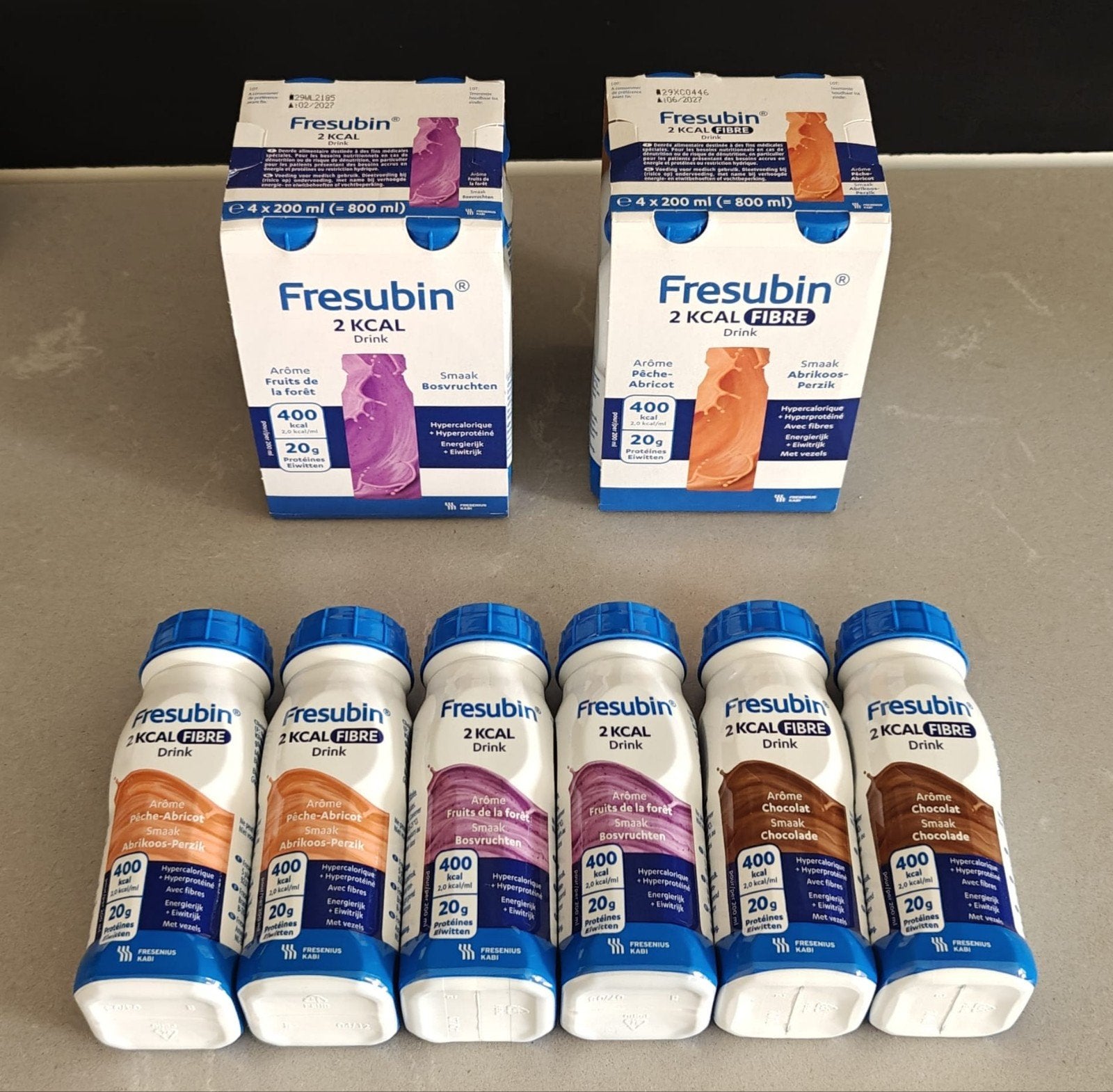 14 flesjes Fresubin energie eiwit drinkvoeding, Ophalen of Verzenden