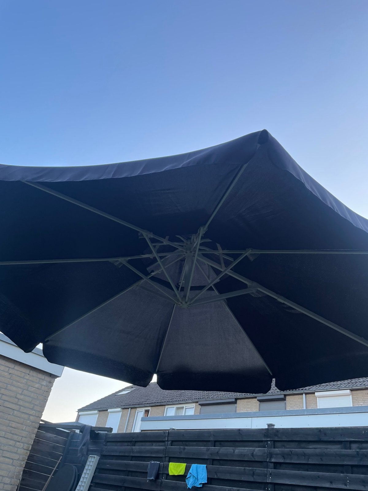 Zweefparasol, Ophalen, Zo goed als nieuw, 2 tot 3 meter, Zweefparasol