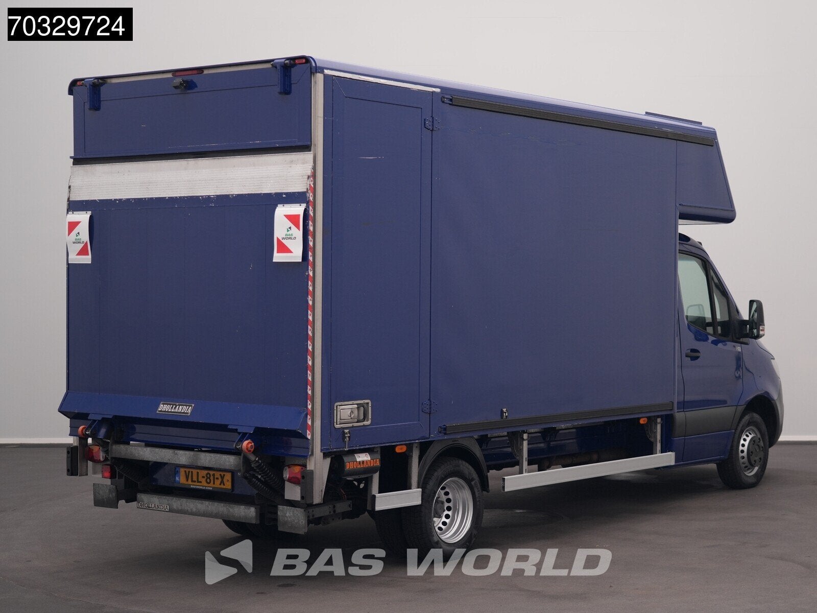 Mercedes Sprinter 516 CDI Laadklep Automaat Dubbellucht Zijd, Auto's, Automaat, Stof, Gebruikt, Euro 6