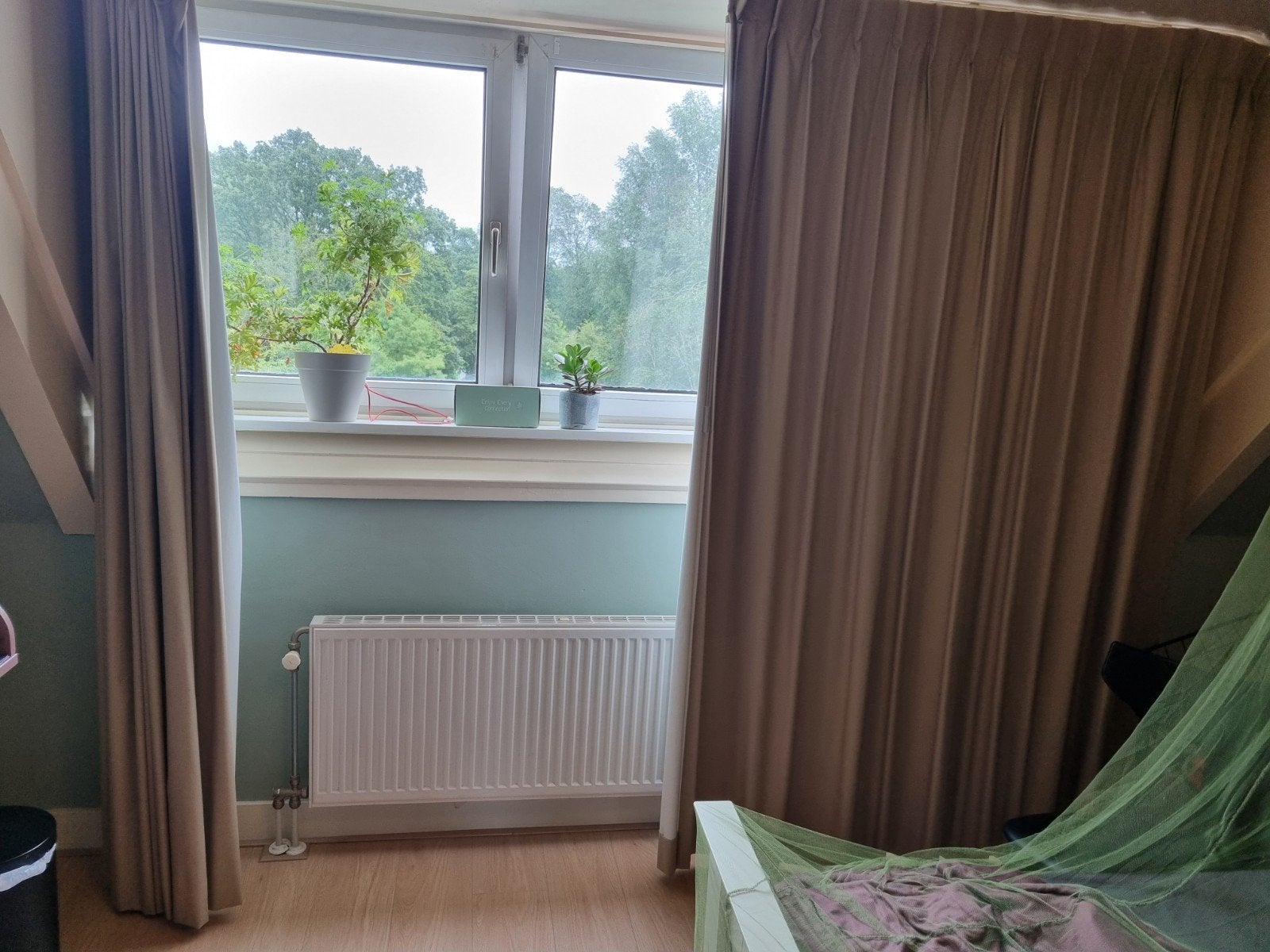 verduisterende gordijnen hema stof Amsterdam kleur naturel, Huis en Inrichting, 288 cm, Verduisterend, Beige, 217 cm