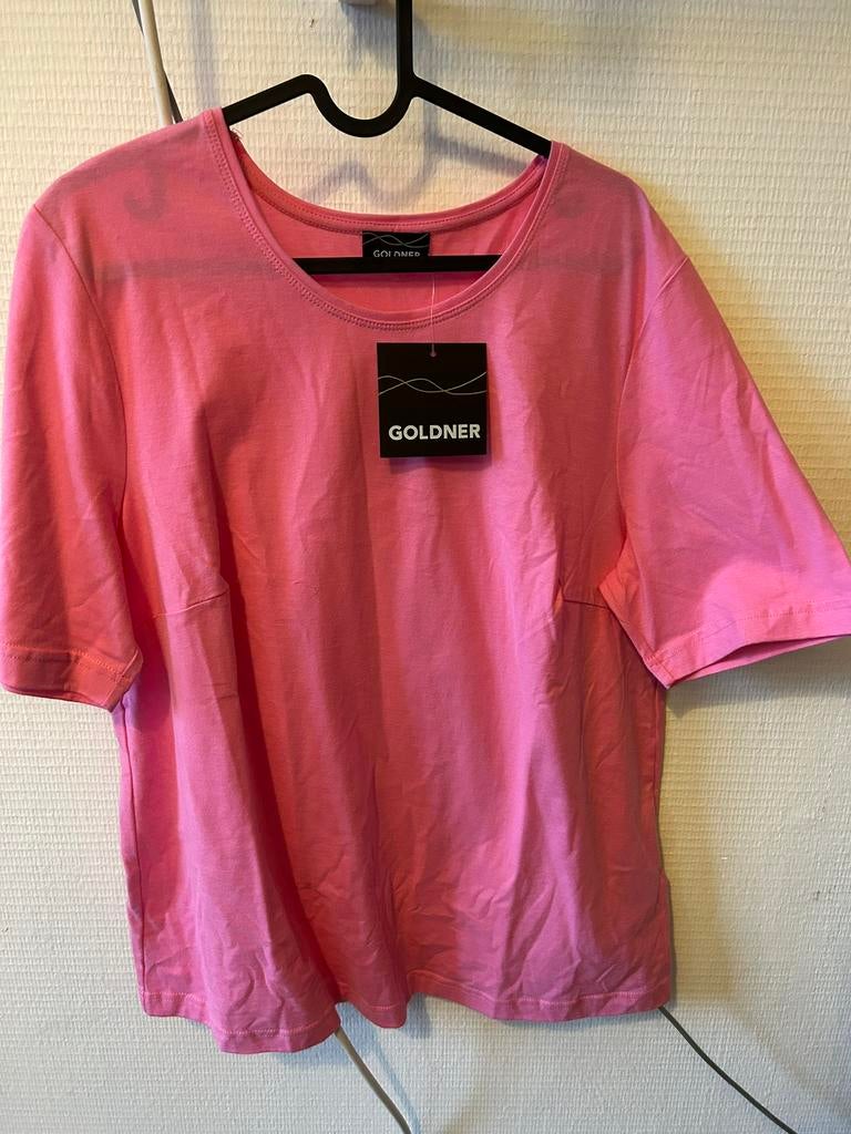 Goldner shirt NIEUW, Maat 46/48 (XL) of groter, Nieuw, Ophalen of Verzenden, Korte mouw