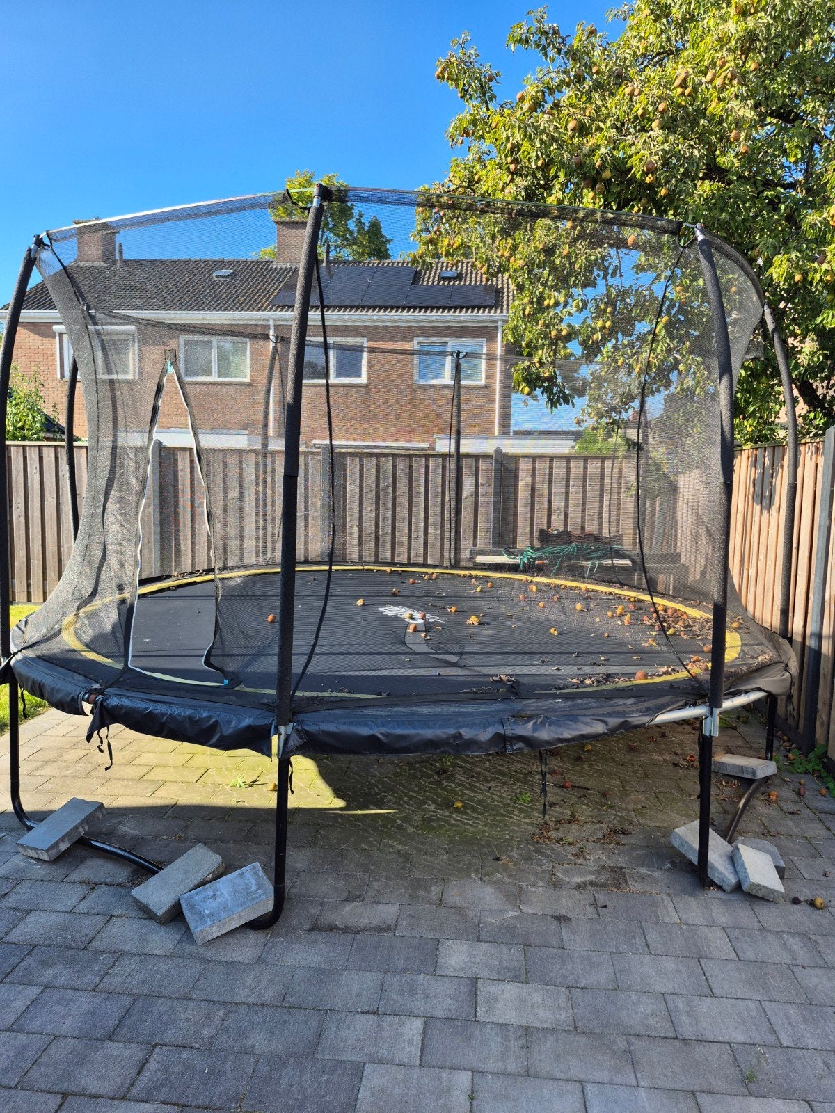 Foto 2 van Salte Trampoline 410cm met Veiligheidsnet
