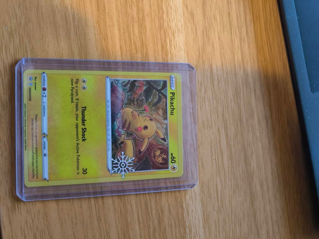 Pickachu(Snowflake Stamp)#SWSH153, Ophalen of Verzenden, Nieuw, Losse kaart, Foil