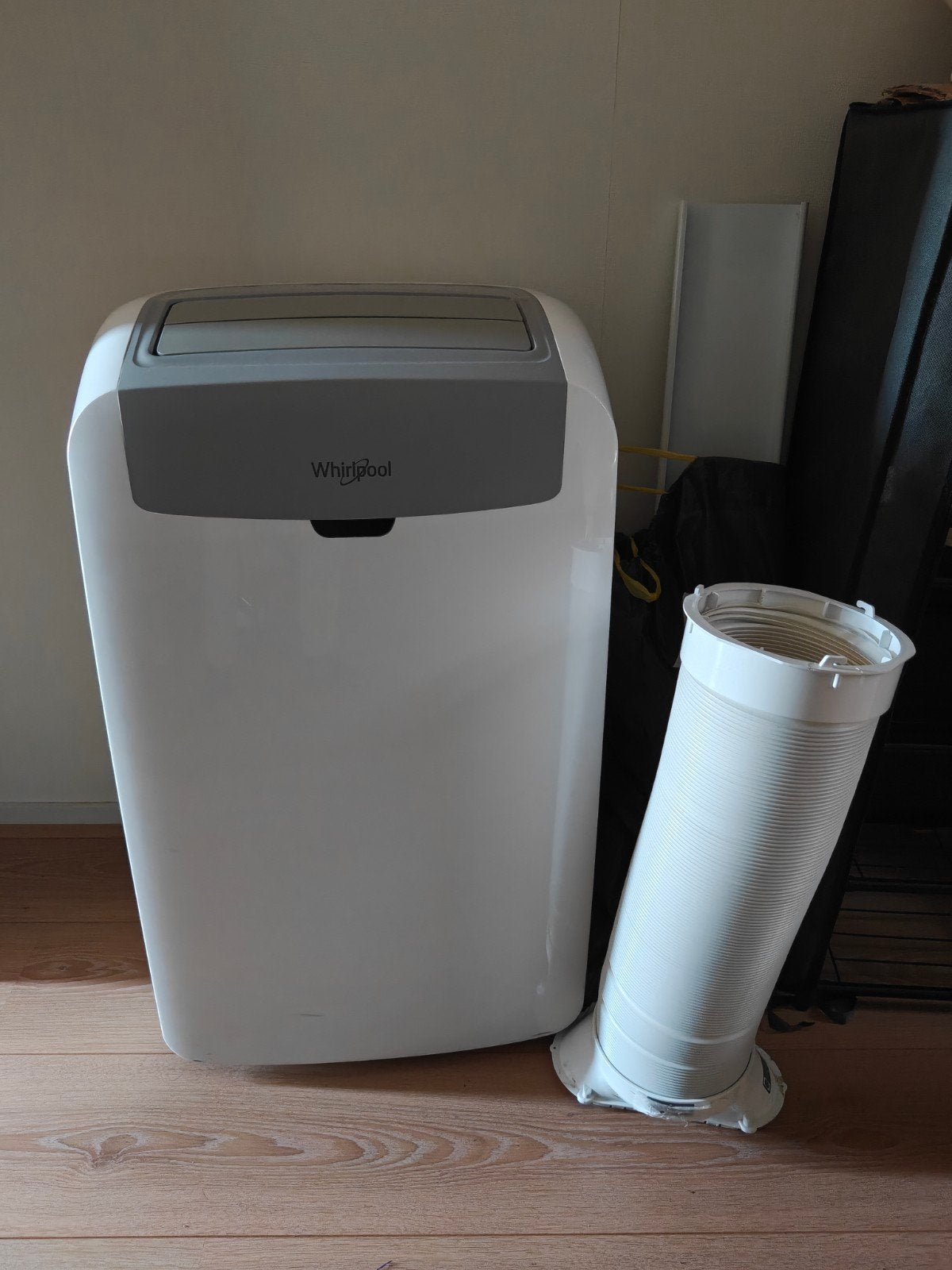 Whirlpool mobiele stille airco airco (12000 BTU), Ophalen, 3 snelheden of meer, Zo goed als nieuw, 100 m³ of groter