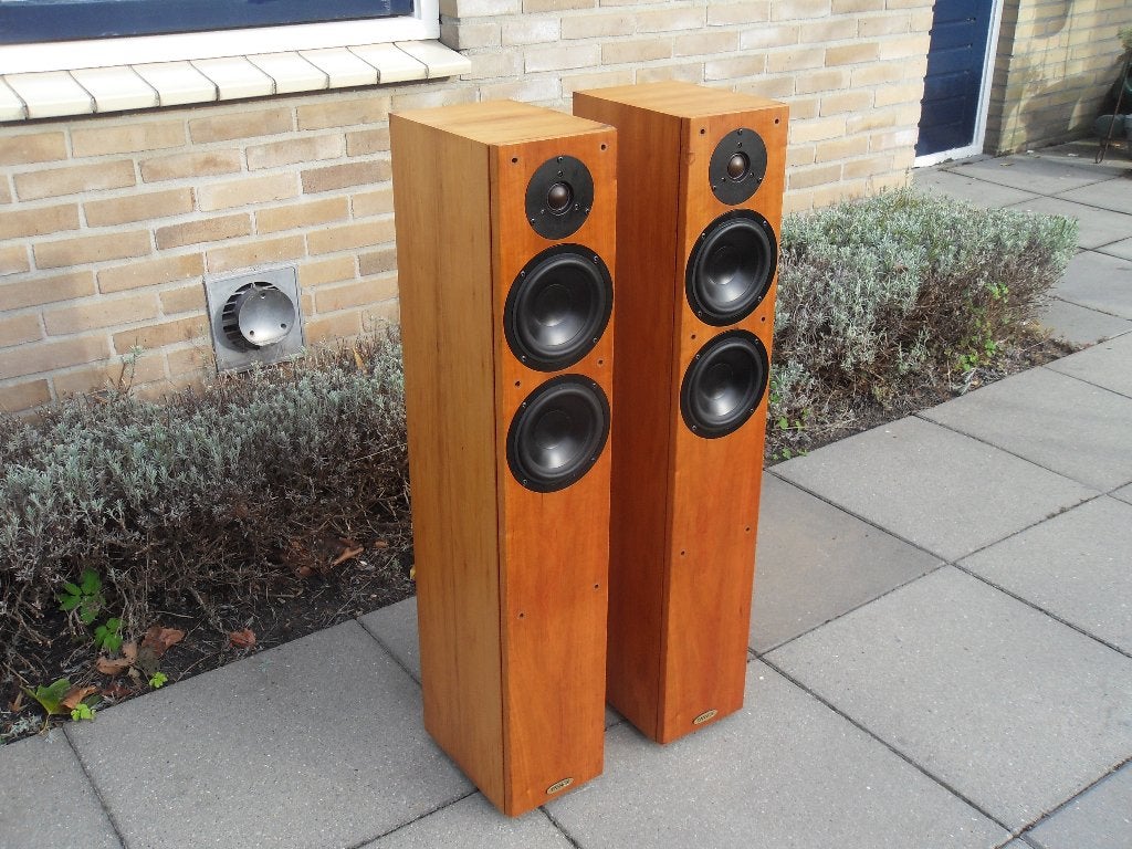 Top High End Tannoy Revvluton R2,, echt notenfineer z.g.a.nw, Audio, Tv en Foto, Luidsprekers, Vloerstaande luidspreker, Zo goed als nieuw