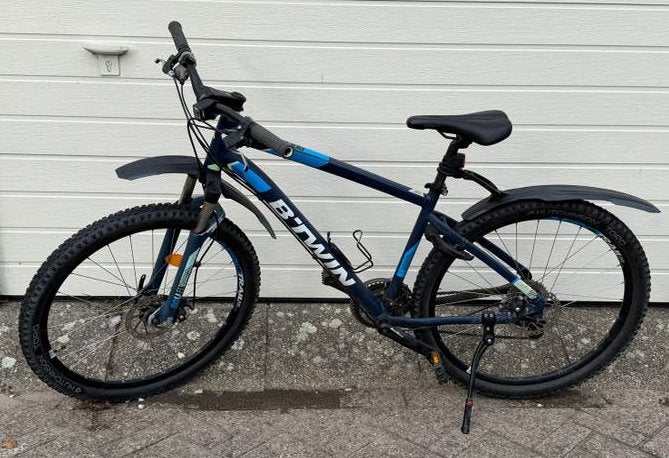 Btwin Rockrider 520 Mountainbike - Maat L, Gebruikt, Hardtail, Heren, 45 tot 49 cm