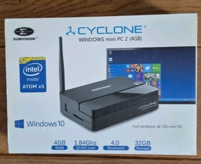 Mini PC Windows 10, Computers en Software, HDD, Minder dan 2 Ghz, Nieuw, Ophalen of Verzenden
