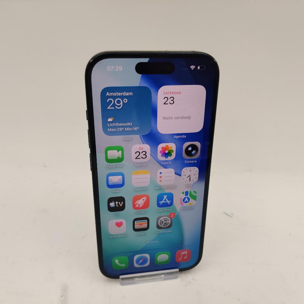 Apple iPhone 15 128GB || 87% || iOS 26 nu voor €449.99, Apple, Apple, Ophalen of Verzenden, Zo goed als nieuw