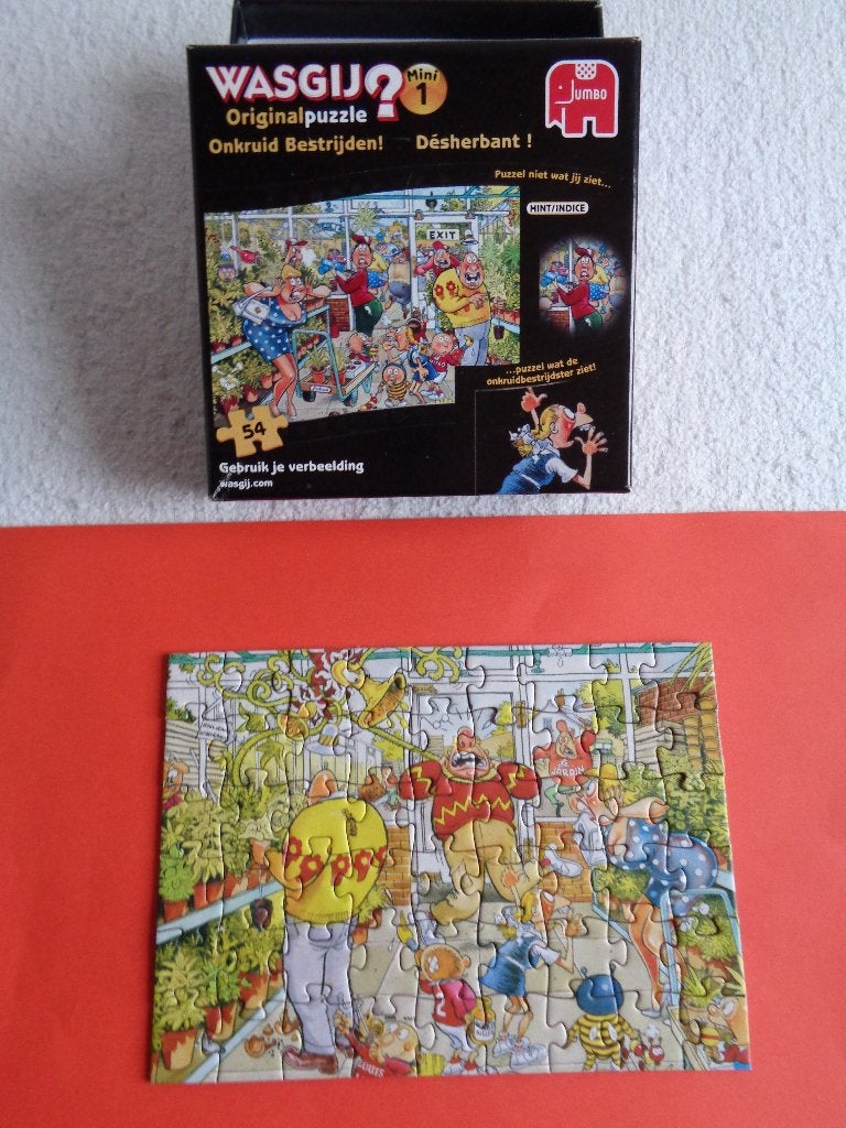 WASGIJ/JUMBO  puzzels, Ophalen of Verzenden, 500 t/m 1500 stukjes, Zo goed als nieuw, Legpuzzel