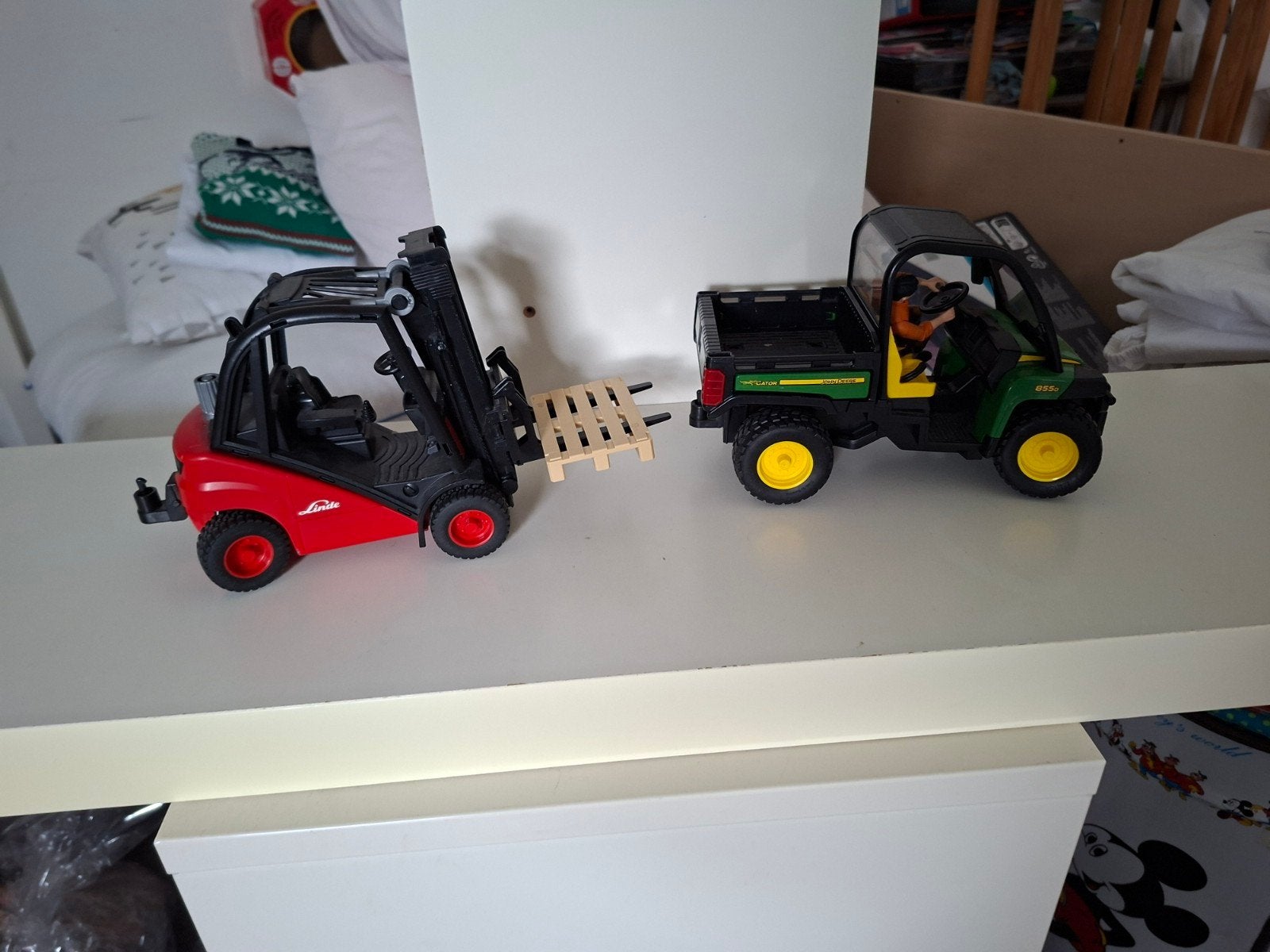 Bruder heftruck en Gator, Ophalen, Tractor of Landbouw, Overige merken