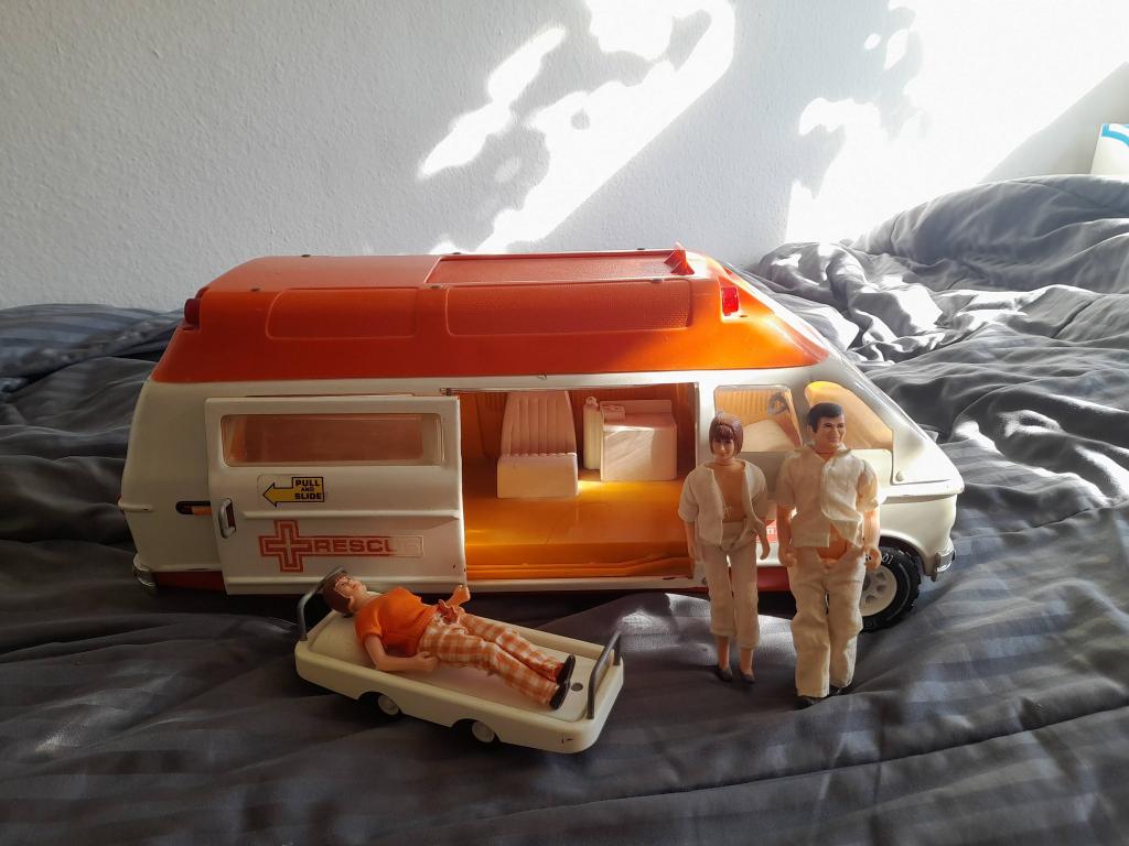 Mighty Tonka Ambulance, Ophalen of Verzenden