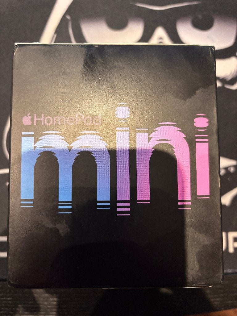 apple homepod mini, Slimme speaker, Inclusief kabels, Zo goed als nieuw, Minder dan 60 watt