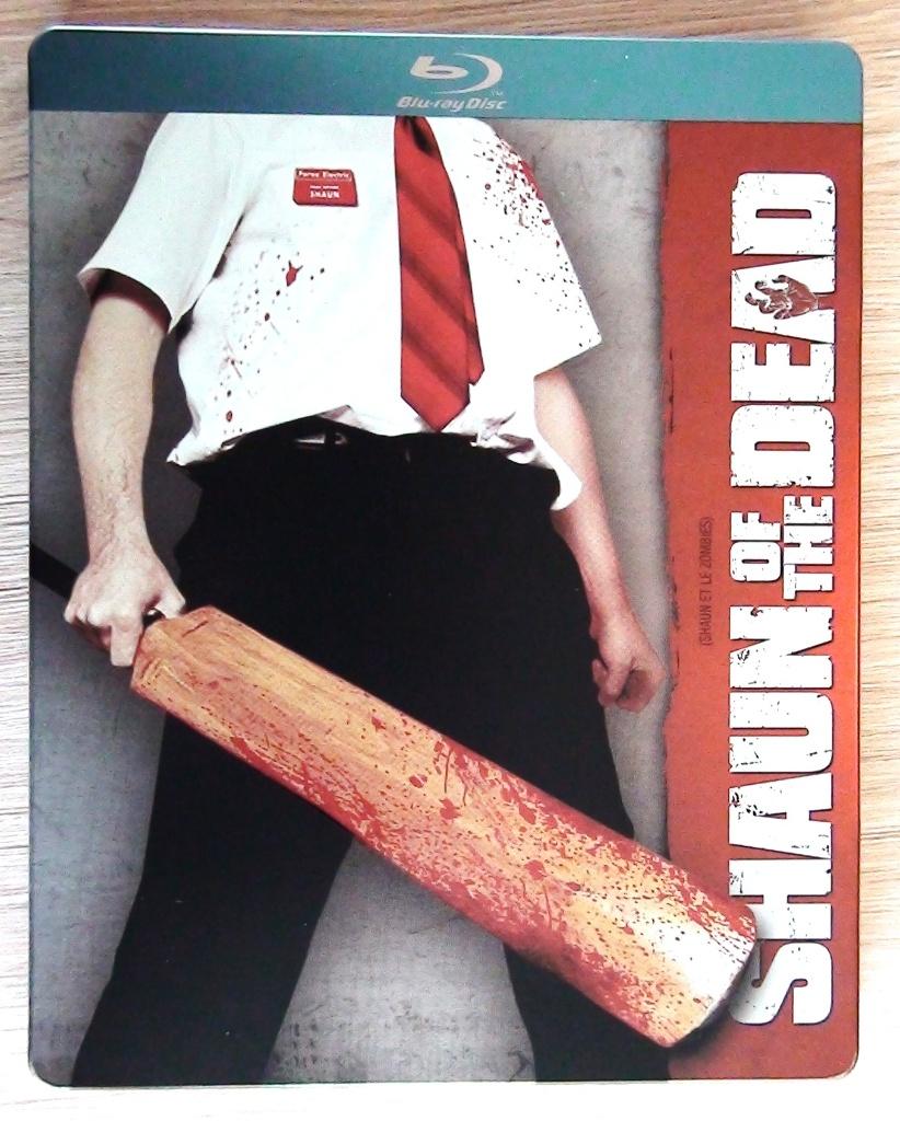 Shaun of the Dead (Blu-ray Steelbook), Verzenden, Zo goed als nieuw, Horror