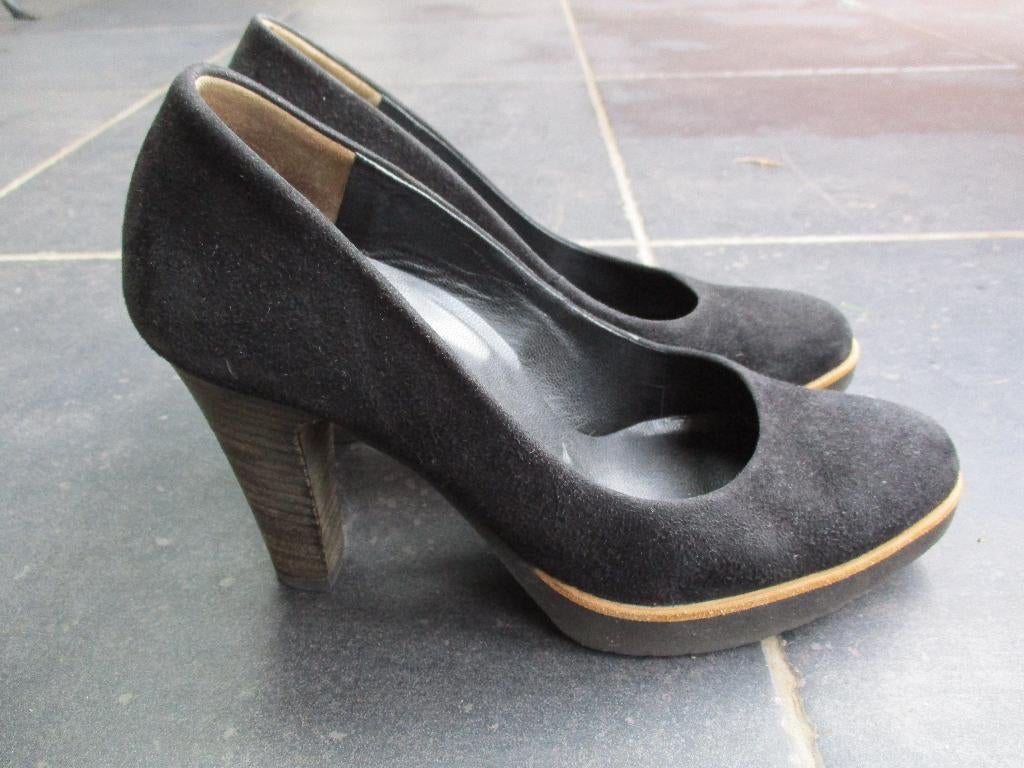 Paul Green size 4,5, Kleding | Dames, Schoenen, Pumps, Verzenden, Zwart, Zo goed als nieuw