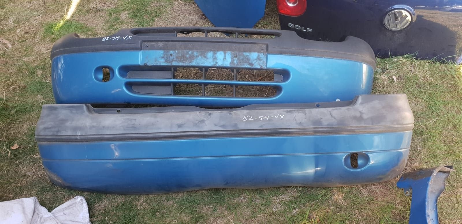 RENAULT TWINGO VOORBUMPER +ACHTERBUMPER BJ 98 TOT 2006, Gebruikt, -, Voor, -