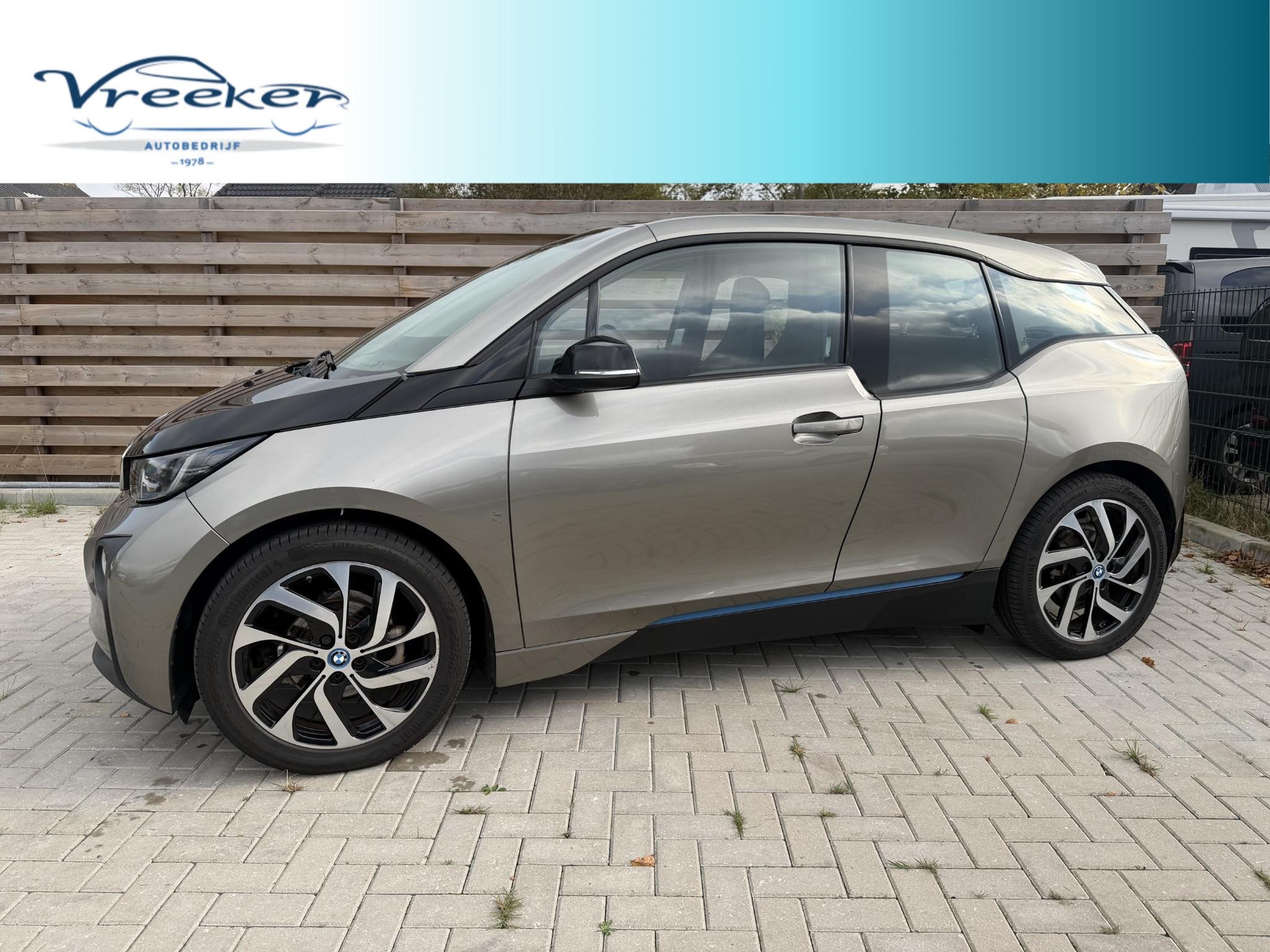 BMW i3 Range Extender 94Ah, Automaat, 33 kWh, Bedrijf, Grijs