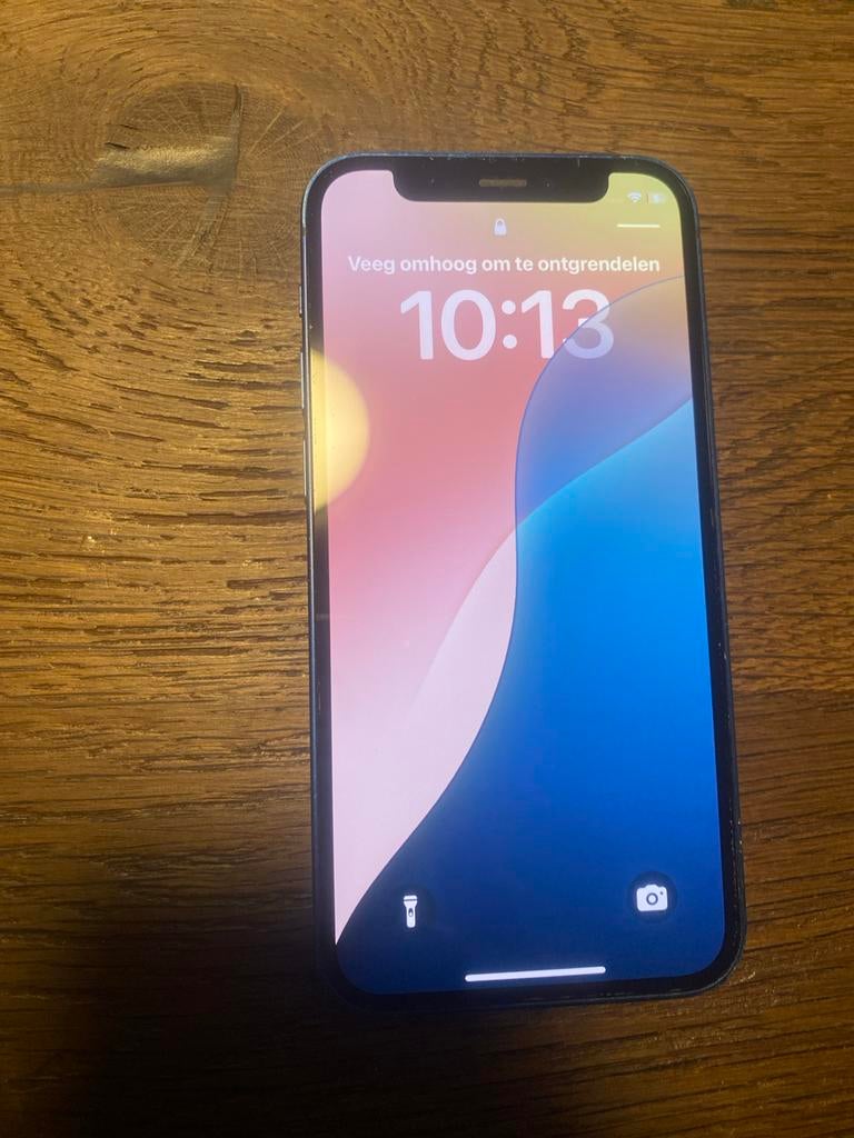 iPhone 12 mini donkerblauw, Telecommunicatie, Mobiele telefoons | Apple iPhone, Gebruikt, 128 GB, Zonder abonnement, Zonder simlock