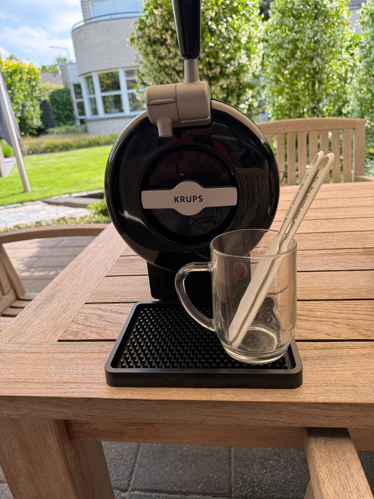 Krups The Sub Compact Edition thuistap met glasreiniger, Ophalen of Verzenden, Zo goed als nieuw