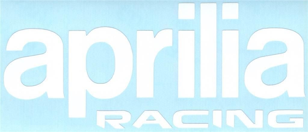 Aprilia Racing sticker #20, Motoren, Verzenden