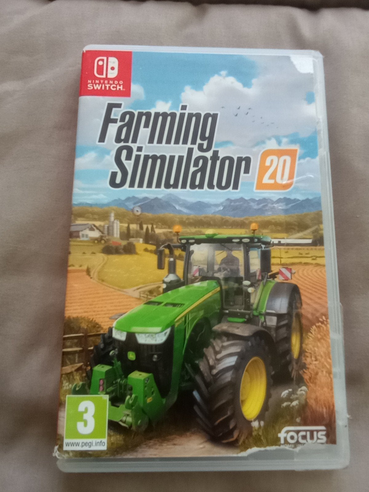 Farming Simulator 20, Spelcomputers en Games, Ophalen, 1 speler, Zo goed als nieuw, Vanaf 3 jaar