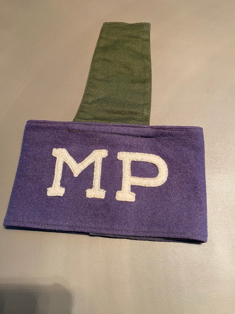 KL armband/schouderband Military Police MP Armband, Ophalen of Verzenden, Landmacht, Nederland, Embleem of Badge