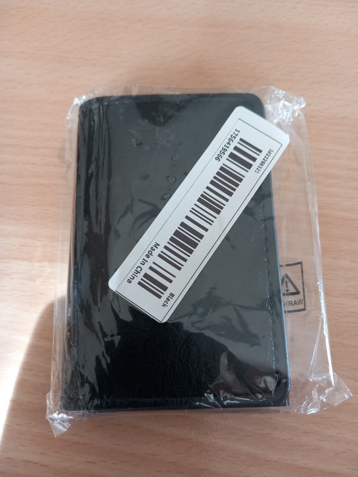 Nieuw: pasjeshouder zwart, Ophalen of Verzenden, Nieuw, Zwart