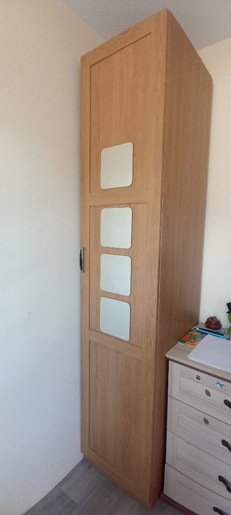 Kledingkasten, Huis en Inrichting, Kasten | Kledingkasten, Ophalen, Gebruikt, 100 tot 150 cm, 150 tot 200 cm