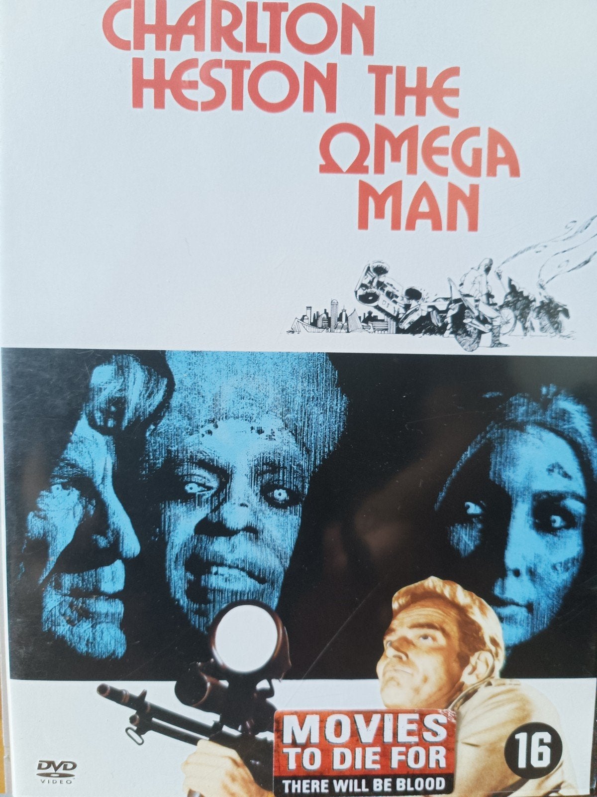 The Omega Man Dvd + Bluray + Gratis El Cid  Charlton Heston, 1960 tot 1980, Vanaf 16 jaar, Frans, Ophalen of Verzenden
