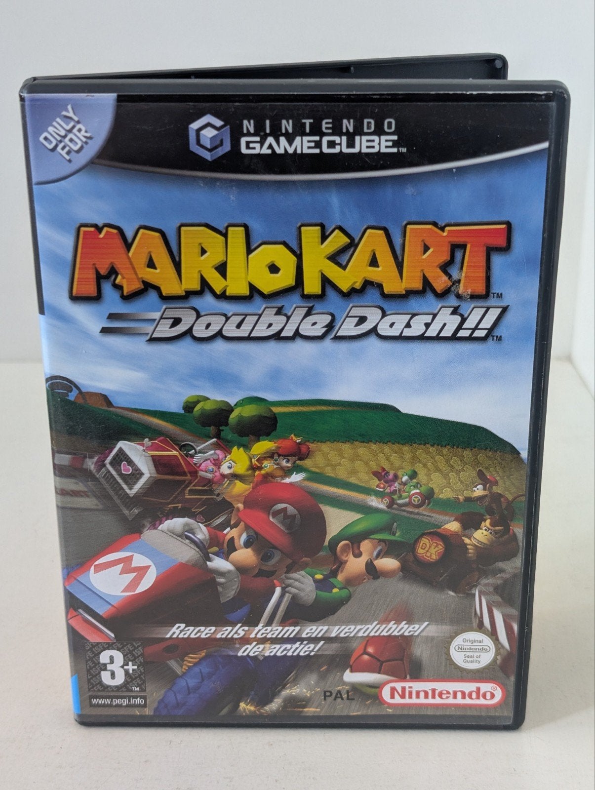Mario Kart Double Dash Nintendo GameCube Compleet, Racen en Vliegen, Ophalen of Verzenden, Zo goed als nieuw, 3 spelers of meer