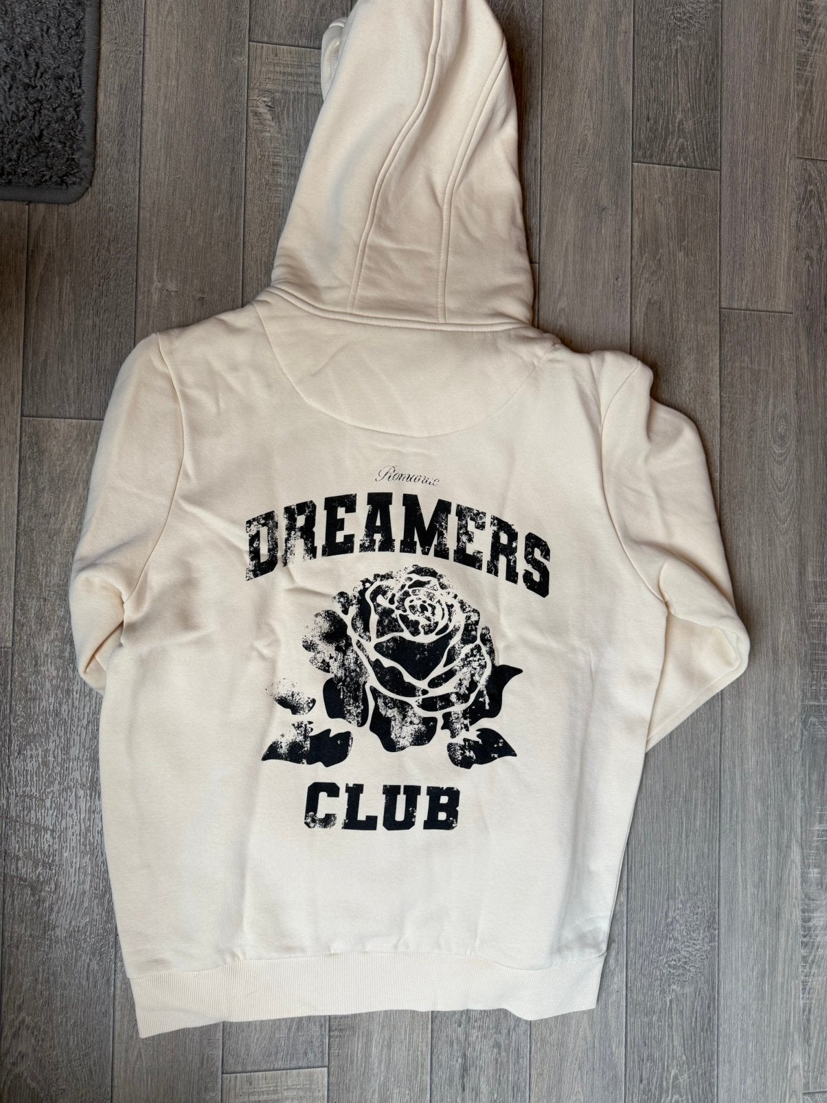 Dames sweater vest creme backprint L, Kleding | Dames, Ophalen of Verzenden, Zo goed als nieuw, Maat 42/44 (L), Wit